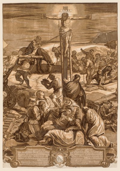 Korsfestelse, 1741. av John Baptist Jackson