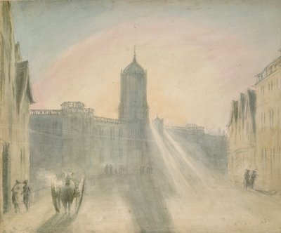 Christ Church fra St Aldates, 1787 av John Baptist Malchair