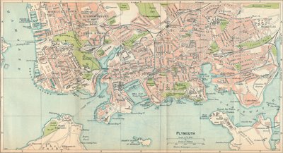 Plymouth, 1900-tallet av John Bartholomew