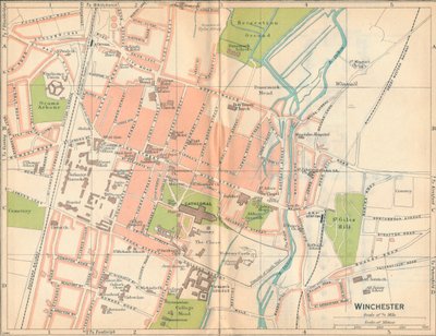 Winchester, 1900-tallet av John Bartholomew