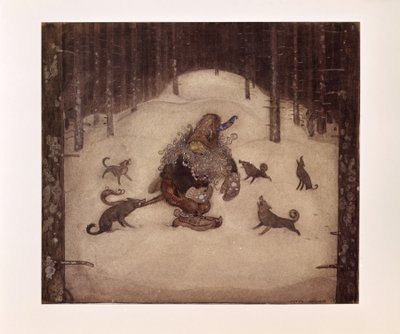 John Bauer, Troll og ulver av John Bauer