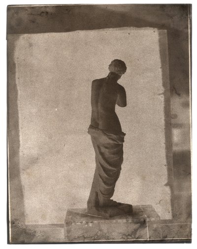 Uten tittel [Stilleben med en statuett av Venus de Milo], 1852-53. av John Beasley Greene