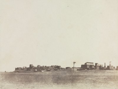 Utsikt over Luxor, 1854. av John Beasley Greene