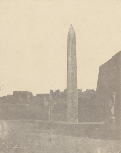 Louqsor, Obelisk (vestsiden) av John Beasly Greene