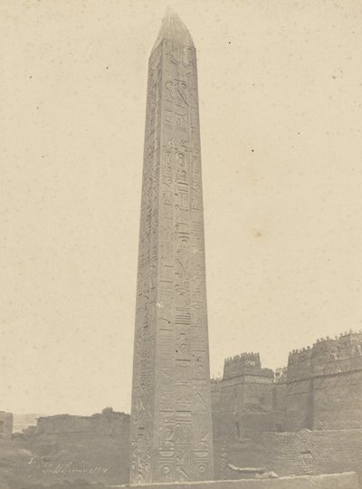 Louqsor, Obelisk, Øst- og Sørsiden av John Beasly Greene