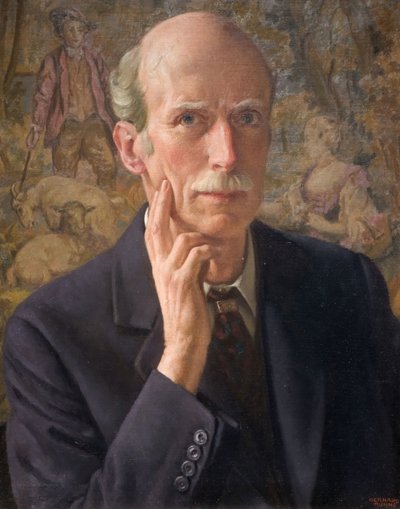 Selvportrett, 1942. av John Bernard Munns