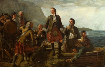 'Lochaber No More' - Prins Charlie forlater Skottland av John Blake MacDonald