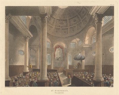 Saint Stephen's, Walbrook av John Bluck