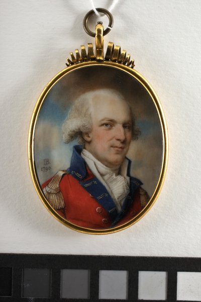 Ukjent offiser for Royal Welsh Fusiliers, 1790 av John Bogle