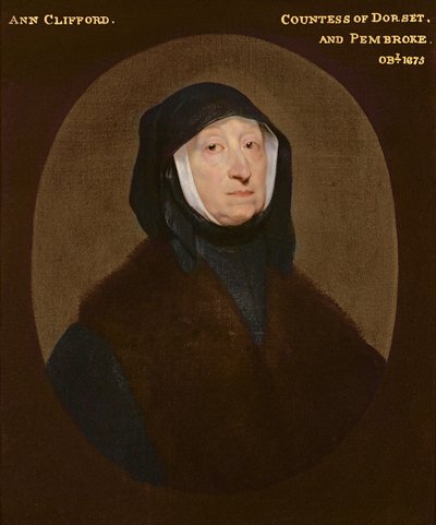 Lady Ann Clifford, grevinne av Dorset og Pembroke (d.1675) av John Bracken