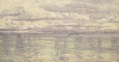 Et perleaktig sommerlandskap av John Brett