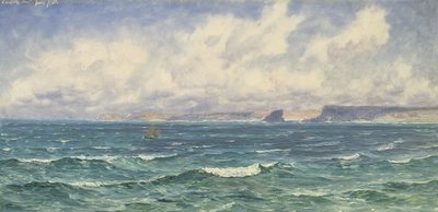 Sjølandskap av John Brett