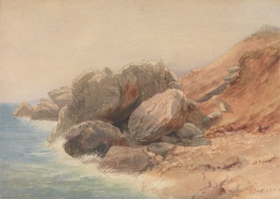 Studie av bergarter av John Brett