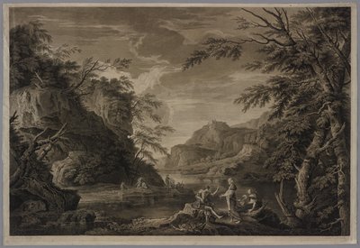 Apollo og sibylla, 1779. av John Browne