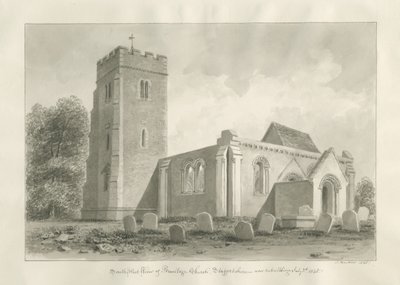 Armitage Church: sepia-tegning av John Buckler