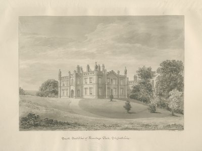 Armitage Park: sepia-tegning av John Buckler