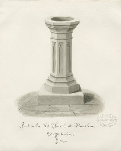Burslem - Font ved St. John