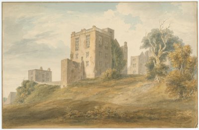 Derbyshire - Hardwick Hall [Gamle] - Rester av John Buckler
