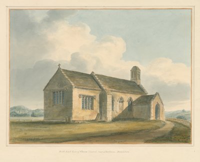 Dorset - Chorne kirke, 1802 av John Buckler