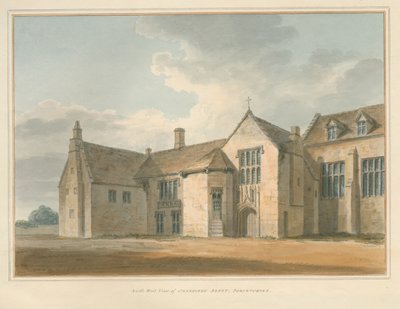 Dorset - Sherborne Abbey, 1802 av John Buckler