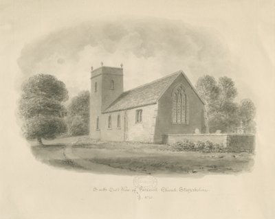 Farvel Church: sepia tegning av John Buckler