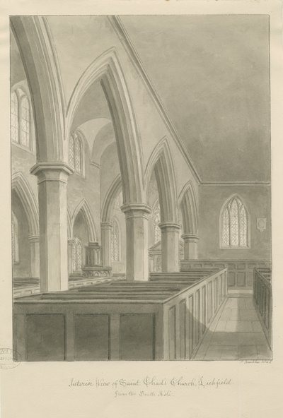 Lichfield - Interiør i St. Chad