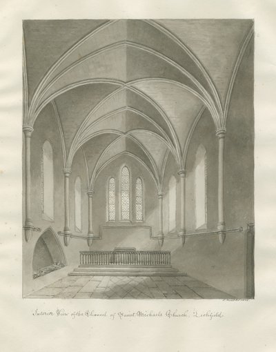 Lichfield - Interiør i St. Michael