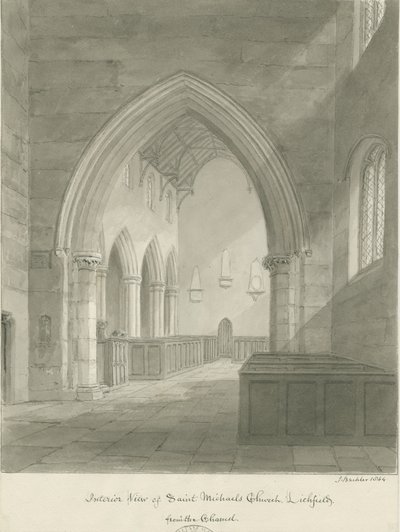 Lichfield - Interiør i St. Michael