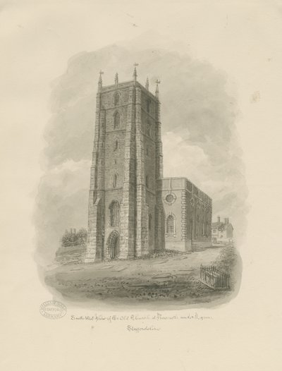 Newcastle-under-Lyme - "St. Giles the Abbed" av John Buckler