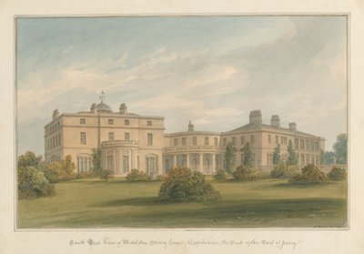 Oxfordshire - Middleton Stoney House, 1827 av John Buckler