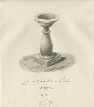 Stafford - Font i St. Chad