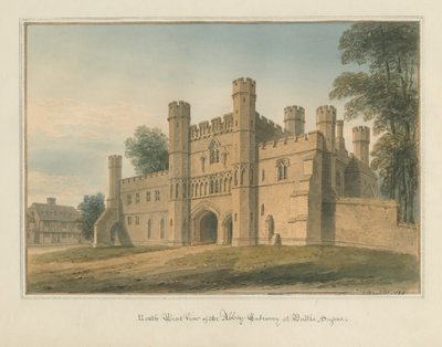 Sussex - Battle - Abbey Gateway, 1824 av John Buckler