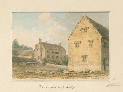 Wiltshire - Ansty - Farm House, 1817 av John Buckler