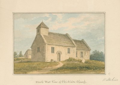 Wiltshire - Chicklade kirke, 1817 av John Buckler