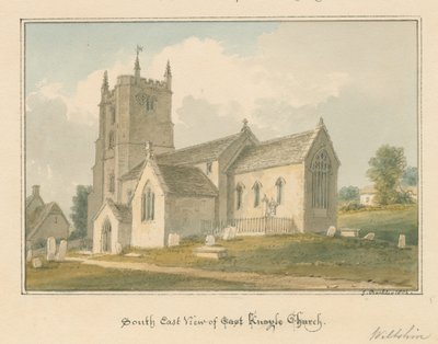 Wiltshire - Knowle Church, 1804 av John Buckler