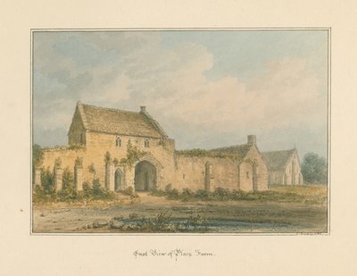 Wiltshire - Place Farm, 1812 av John Buckler