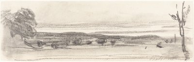 Utsikt over parken, Chatsworth, Derbyshire av John Burgess