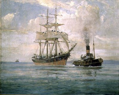 Slepebåten av John Burgess