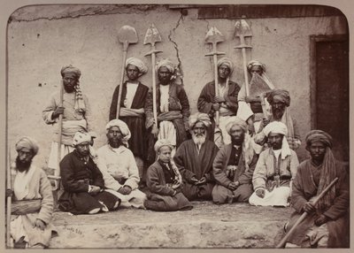 Landeiere og arbeidere i Kabul, 1879 av John Burke