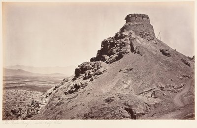Panorama av Kabul sett fra Bala Burj, 1879 av John Burke