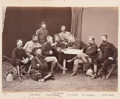 General Quartermaster-General Group, februar 1880 av John Burke