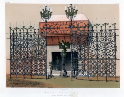 Smijernsgitter, 1800-tallet. av John Burley Waring