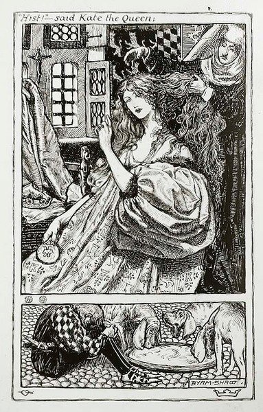 "Hist" - sa Kate The Queen av John Byam Liston Shaw
