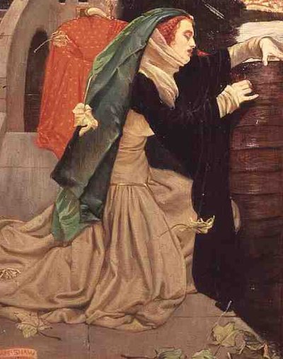 Lady of Shalott av John Byam Liston Shaw