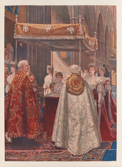 Salvelsen av dronning Alexandra av John Byam Liston Shaw