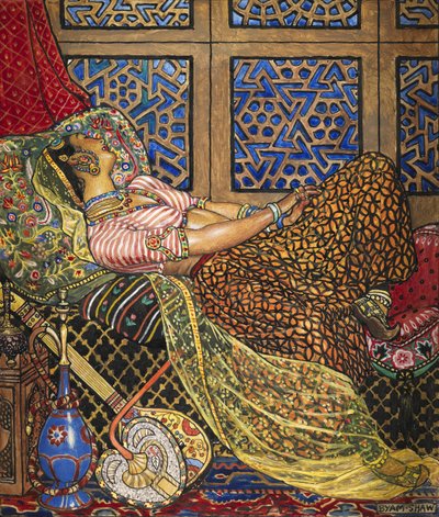 Zira: i fangenskap (wc på papir) av John Byam Liston Shaw