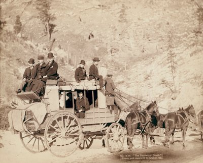 Deadwood Coach reiser i South Dakota av John C. H. Grabill