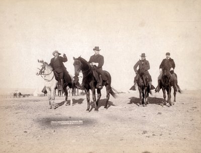 Ser på fiendtlig indisk leir, 1891 av John C. H. Grabill
