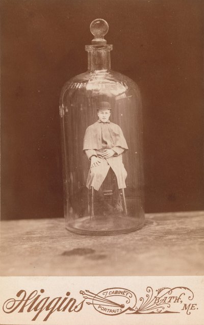 Mann i flaske, ca. 1888. av John C. Higgins