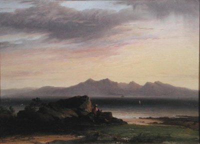 Arran, fra Millport, Cumbrae av John Cairns